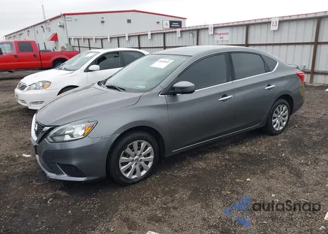 2017 Nissan Sentra Sv из США, поврежденный, VIN 3N1AB7AP5HY308949